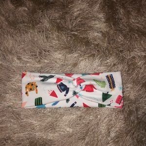 Ugly sweater twist headband